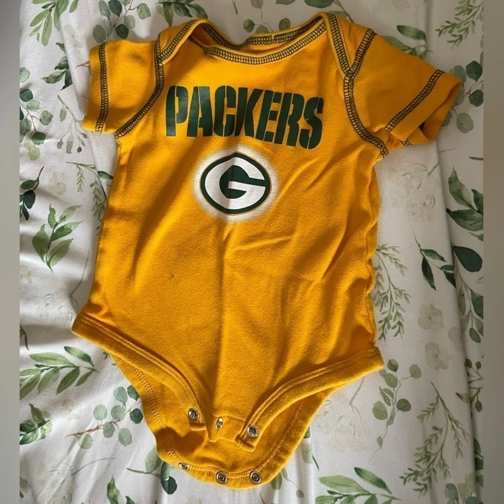 NFL Packers 0-3 month onsie